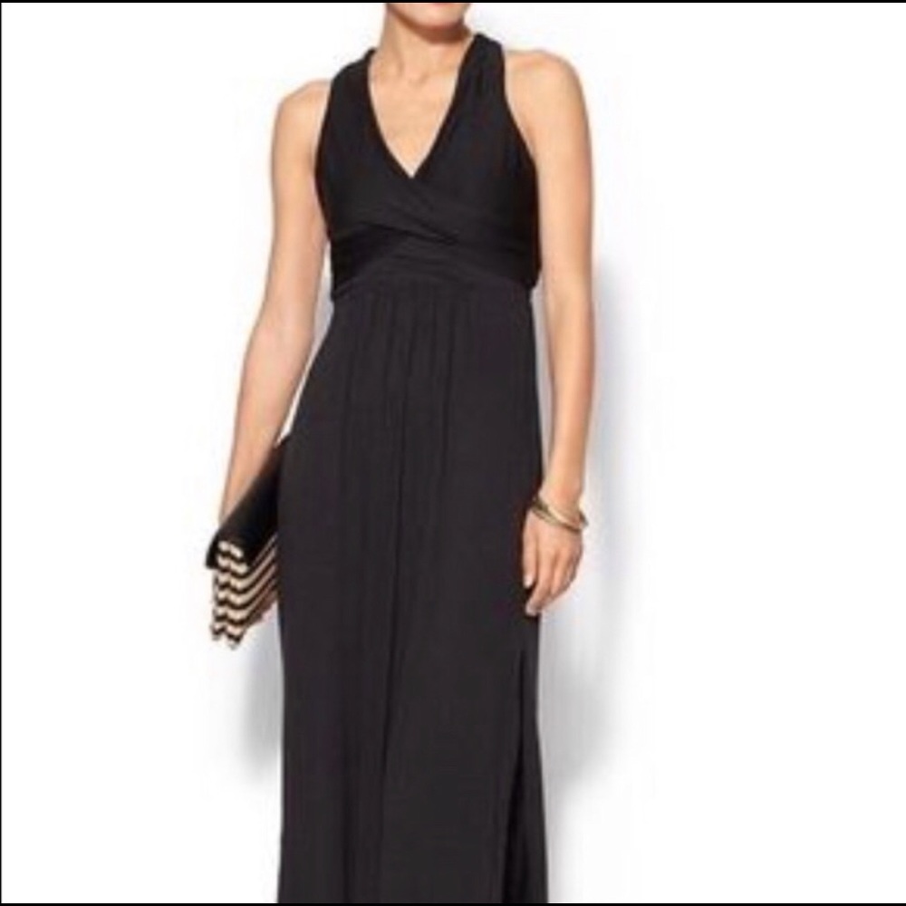 Tinley Road Black Cotton Bottom Maxi Dress Sz. XS